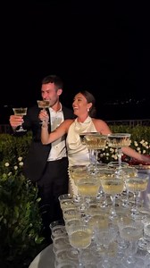 How many 🍾 do you think it takes? 🥂 Want to know how to build the perfect champagne tower? Check out our handy guide here: https://onefabday.com/how-to-build-perfect-wedding-champagne-tower/ 📽️: @thebtsbride / @liz_inglisa #onefabday #champagnetower #champagne #weddingplanning #congratulations #bridetobe #weddings #weddinginspiration #2024bride #2025bride | One Fab Day