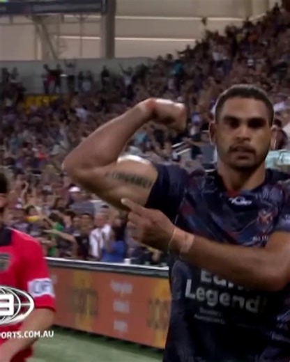 Throwback to this Greg Inglis try at the 2012 NRL All Stars 💯 NRL Harvey Norman All Stars returns to Aotearoa New Zealand in 2026. Tickets on sale now: http://spr.ly/6180CRb3e | NRL