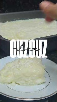 CUZCUZ DE TAPIOCA #doces #receita #sobremesarapida #donadecasablogueira #diy