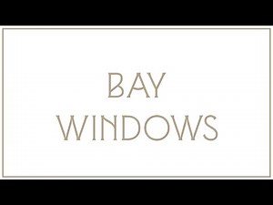 Traditional Architecture Basics : What is a Bay Window?