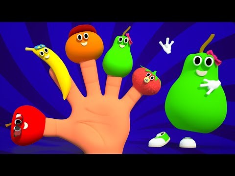Finger Family Fruits Nursery Rhymes Kids Tv