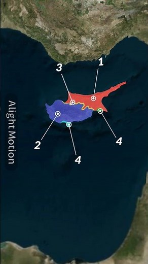 Cyprus: The island divided into four world
