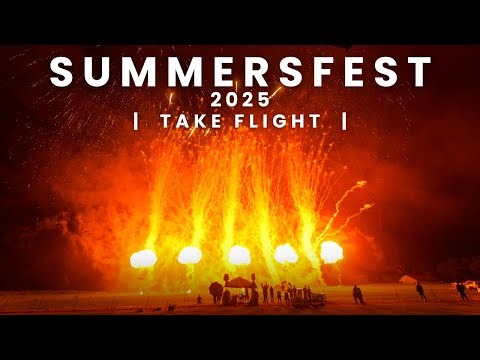 [4K] Summersfest 2025 - "Take Flight" - a HUGE (2500 cue) Pyromusical by Travis Kramer