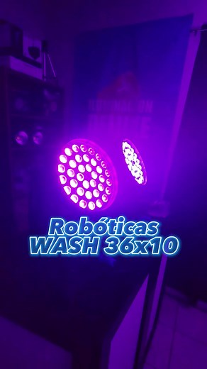 Par de Cabezas Móviles LED WASH de 36x10 Watts Alto Poder RGBW 4 En 1 🤩 🔹Whatsapp: 8113706999. ENVIOS A TODO MÉXICO. Lo mejor en iluminación profesional 👉ILUMINACION DELUXE | ILUMINACION DELUXE