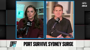 "If there's one way to derail an individual's season, it's the way Dean Cox has used his gun key back." Kane Cornes takes aim at the Swans' use of Tom McCartin on 'First Up': afl.com.au/afl-tv/stream?streamId=AFL Adhoc Round Centre and App First Up with Kane Cornes&player=arILJvH9PY | AFL