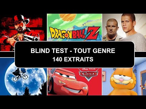 Blind Test TOUT GENRE | 140 extraits