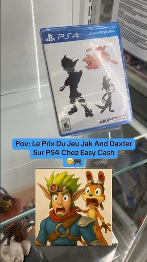 Le Prix Du Jeu Jak And Daxter sur PS4 Chez Easy Cash🫢🎮#gaming #playstation #jakanddaxter