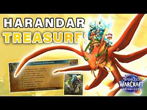 How to get All Treasures of Harandar (Mounts included) ► WoW Midnight