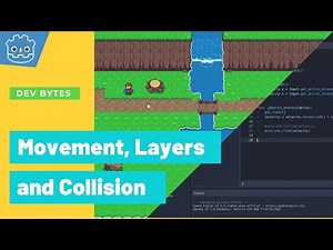 Learn about movement, layers and collision with the Godot engine