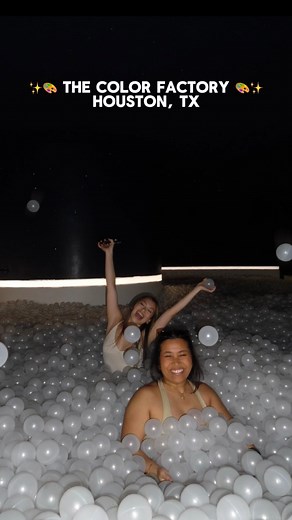 Christine Nguyen on Instagram: "✨🎨 THE COLOR FACTORY 🎨✨ is an interactive art museum located in the Upper Kirby area of Houston! The Color Factory has 14 immersive art exhibits that are designed for you to engage all your 5 senses through color! Every room we walked in to was so unique and so much fun to experience 😄🫶🏻 What I also love about @colorfactoryco is the fact that this activity is perfect for all ages and is great for friends, family, and even a date! 💗 it was so much fun and mad