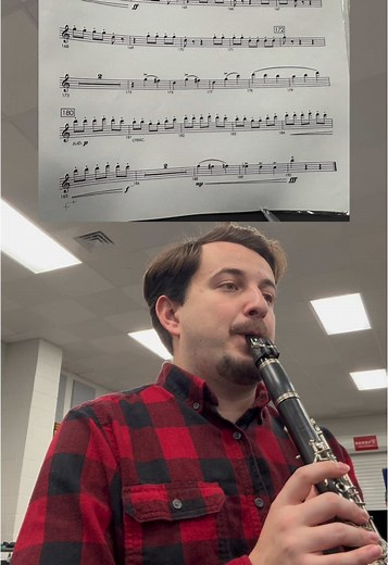 First Attempt at Clarinet Parts in Band Performance