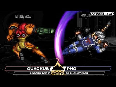 Quackus (Samus) vs pho (Sheik) - Losers Top 16 - SSF2 Summit of Kings