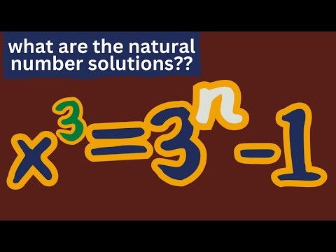 mastering exponential equations: solving x³ = 3ⁿ - 1 in natural numbers