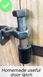 429K views · 4.9K reactions | Simple idea with making 5 useful door latch lock #homemade | Share knowledge with me | Facebook