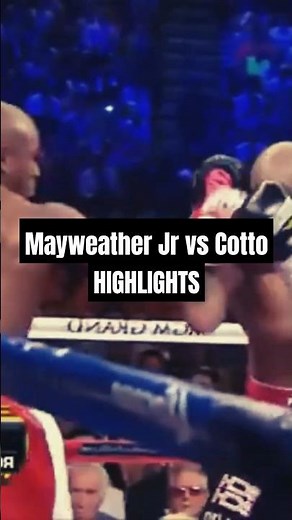 Floyd Mayweather Jr vs Miguel Cotto - Full Fight Highlights: A Battle for the Ages #boxing