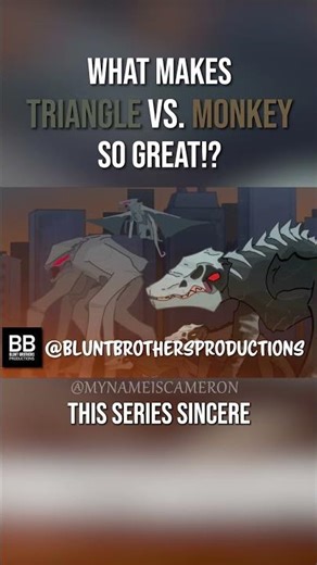 TRIANGLE vs. MONKEY does what Hollywood WON'T #trianglevsmonkey