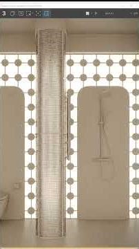 How To Create luxury Bathroom in 3ds Max & Corona #interiorvisualization #3dvisualization #corona