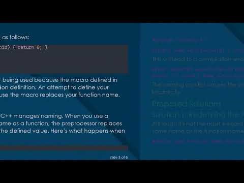 How to Set # define Directives with the Same Name as a Function in C/C+ + ?
