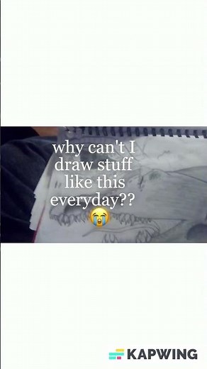 Nah cuz why can't I draw like this every day? 😭