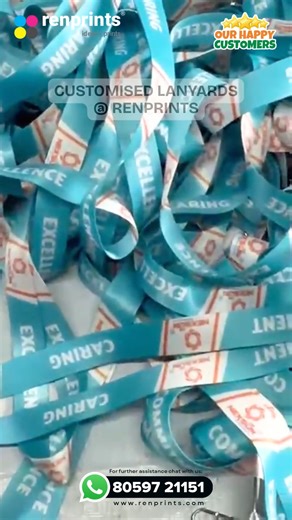 🎯 Need Premium Customized Lanyards? Stand out with #Renprints – where your brand meets quality! ~~~~~~~~~~~~~~~~~~~~~~~~~~~~~ 🔗 Durable | 🖨️ High-Quality Printing | 🚀 Bulk Orders Available Perfect for corporates, events, schools, and ID needs. ~~~~~~~~~~~~~~~~~~~~~~~~~~~~~ Order Now: https://renprints.com/product/custom-lanyard ~~~~~~~~~~~~~~~~~~~~~~~~~~~~~ #CustomLanyards #BrandWithRenprints #LanyardPrinting #BusinessBranding #CustomPrinting #PromoteYourBrand #CorporateGifts #MadeInIndia #P