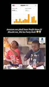 1.8K views · 1.1K reactions | Amazon me pheli baar Profit Hone ki Khushi me, Bhu ko Party Dedi 螺 #ecommercewithsaqib #ecommercewithsaqibteam #amazon #fypシ #foryoupagee #trending | Saqib Ali | Facebook