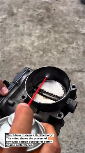 Cleaning a Throttle Body