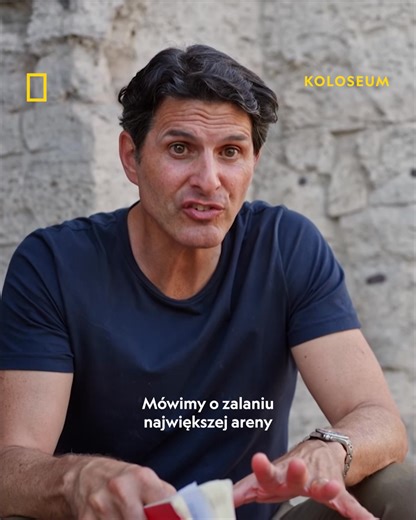 Bitwy morskie w Koloseum? Niektóre źródła i odkrycia sugerują, że Tytus mógł faktycznie zalać arenę wodą i zainscenizować morską walkę w samym sercu starożytnego Rzymu. O tej historii usłyszysz w nowym odcinku programu „Koloseum" już w niedzielę o 15:00 w National Geographic. | National Geographic