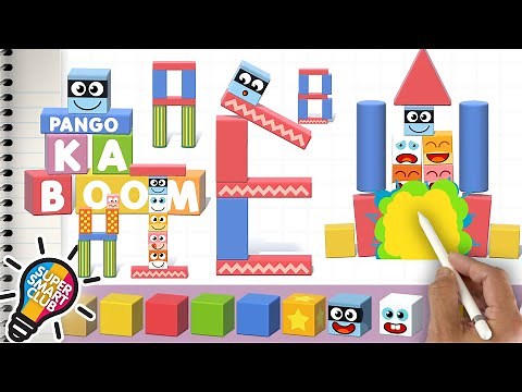 Make Block Letters & KABOOM it with Pango! Stacking Cube Puzzles