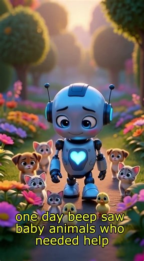 Lonely Robot Gets His First Hug #heartwarming #robot #cute