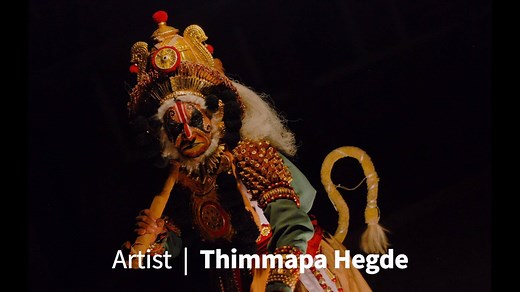 409K views · 5.3K shares | The Hanuma Vesha in #Yakshagana is used...