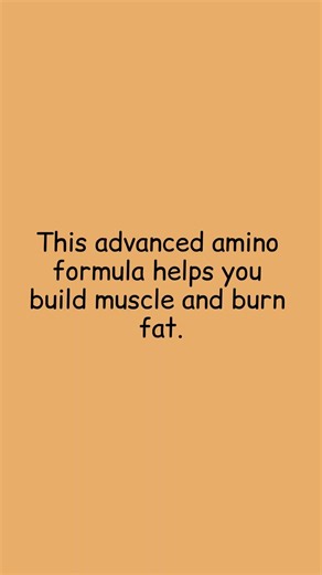 Boost Energy & Build Muscle | Advanced Amino Formula