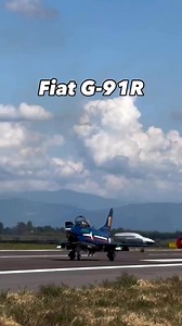 The G.91 is an important part of the history of the Aeronautica Militare, with a 35-year service life and 756 aircraft built. The aircraft, the last complexly designed and built by Fiat Aviazione, served also abroad in Portugal and Germany and was even evaluated by the U.S. Army and U.S. Air Force for a later cancelled light attack aircraft program.��This aircraft, the only airworthy G-91R, is the former G.91R/1A MM6305 (c/n 169), which now sports the civilian registration I-AMIC. The airframe w