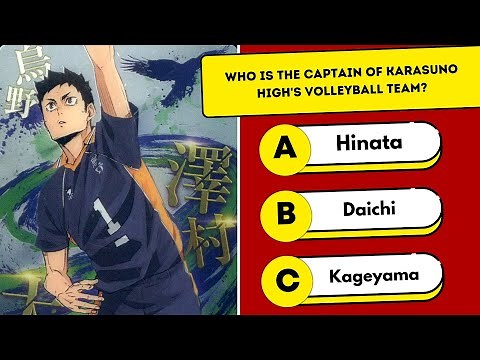 🏐 Ultimate Haikyuu!! Quiz – 60 Questions Only True Fans Can Answer! 🔥 | Anime Trivia Challenge