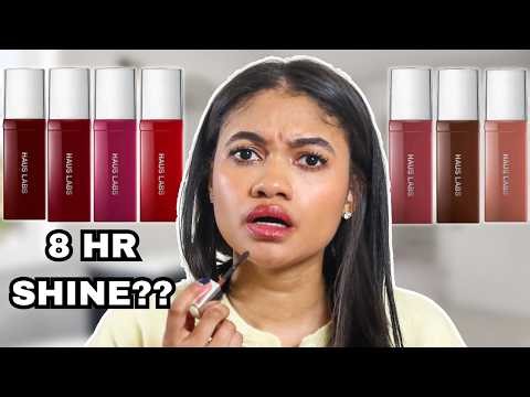 Haus Labs Atomic Shake Lip Lacquer Review | Does the 8-Hour Shine Actually Last?