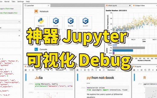 神器 Jupyter 的可视化Debug ！