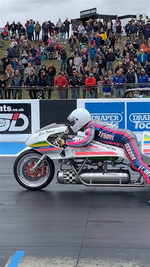 Once you hit the launch button on this Rocket Bike there is no shutting it off 😮 | CycleDrag