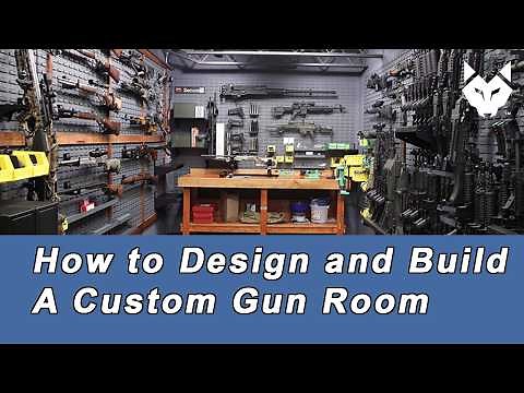 How to Build a Custom Gun Wall or Gun Room with SecureIt