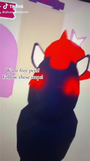 #adoptme #fyp #freepetsadoptme #adoptmeroblox #everyonesfyp THIS IS NOT A SCAM TIKTOK, FREE PETS!