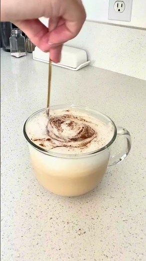 making a perfect chai latte because its chilly in the mornings now