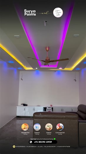 Surya’s Designer Studio on Instagram: "“The power of a fresh coat! 🎨✨ We took this building from faded to fabulous. The best part? The client is absolutely in love with the new look. 😍” “A little color goes a long way. 🖌️ Watch how we completely revitalized this space. Another job finished and another 5-star reaction from the client! ⭐”“Whatever the weather, we bring the color. 🌈 From prep to final coat, see the transformation that has our client 100% satisfied.”#suryadesignerstudio #teamrav