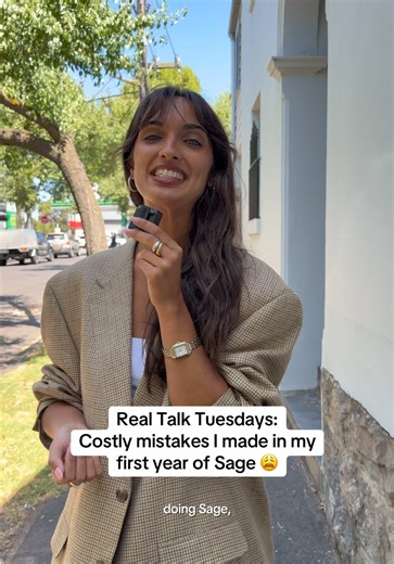 The biggest mistake that costs us $$$ in our first year of Sage 😩 #fashionbusiness #slowfashionbrand #femalefounder #buildingabrand #businessmistakes