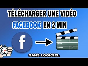 COMMENT TÉLÉCHARGER UNE VIDÉO SUR FACEBOOK SANS LOGICIEL🎬 [TUTO]