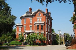 Historic District in Savannah, USA