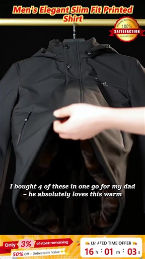 🎁 The Ultimate Winter Warmth — Men's Thermal Parka! Designed for extreme cold, this thick, hooded coat combines timeless style with unbeatable comfort. A durable and practical gift to keep him cozy all season. ❄️ 🔥Gift Warmth Today!去重 | Sowhathow store