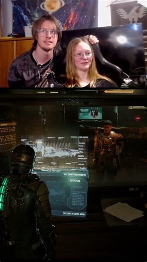 Jack teaching Joselyn (guest) how to play a horror game lol | #jackattack101z on #Twitch #deadspace