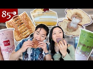 85°C Bakery: Only Ordering Things We've NEVER Ordered Before