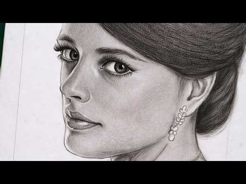 ✨ Hyper Realistic Face Drawing Tutorial ✏️