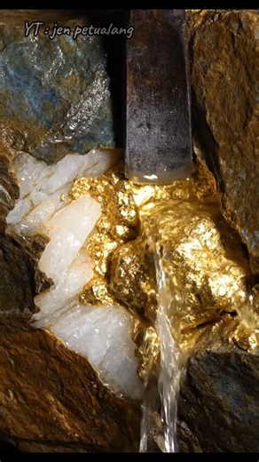 Oddly Satisfying Gold 🪙 #asmr #satisfying #sound #shorts