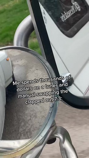 Inspiration from @5.9__jake #fypシ #fyp #powerstroke #manualswapped #seventhree #obessedobs #viral #trend #ford #stroke #turbodiesel #troktok #trucktok #onlyinmycalvins #Totinos425