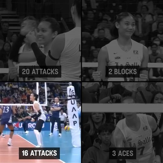 ALWAYS A TAFT DUO 🤝💯 Check out these highlight-worthy plays from La Salle's dynamic pair as Angel Canino racks up 20 attacks and two blocks, while Shevana Laput fires off 16 attacks and three aces in their Round 2 showdown against Adamson in the UAAP Season 87 women's volleyball tournament! #UAAPSeason87 #StrongerBetterTogether #LegendsStartHere #OneSports | One Sports